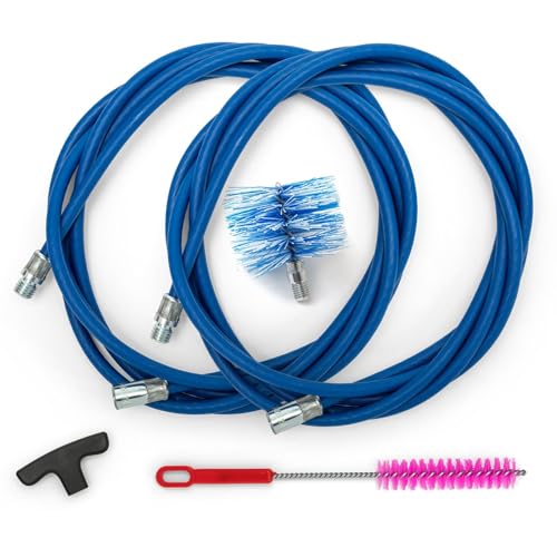 BARETTO Kit Pulizia Stufa a Pellet | Spazzole Nylon |