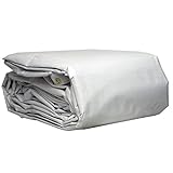 Watershed Innovations HydraTarp 20 Ft. X 30 Ft. Super Heavy Duty Waterproof Tarp - 16mil Thick - White/Brown Reversible Tarp