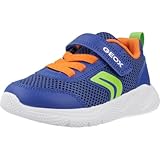 Geox B SPRINTYE Boy C - Zapatillas Deportivas, Color Azul y Naranja, Talla 26 EU