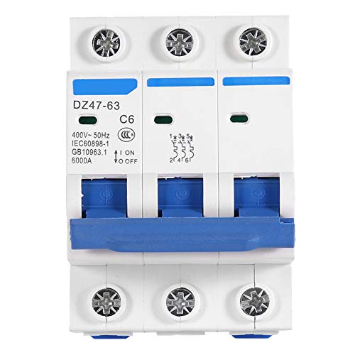 Disjoncteur DZ47-63 stable et pratique pour protéger un boîtier de distribution