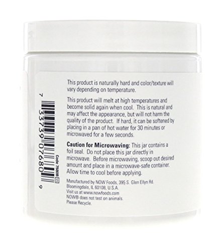 Agora alimentos manteiga de cacau (100% pura) - 7 oz. (pacote de 2)