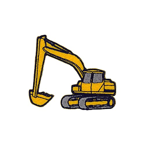 KIYOHARA お気に入り ワッペン ショベルカー 1個入 アイロン 接着 MOW717