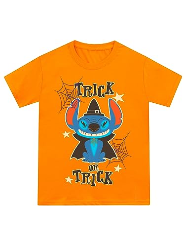 Disney Girls Lilo and Stitch T-Shirt | Stitch Halloween T-Shirt for Kids | Cute Clothing for Kids