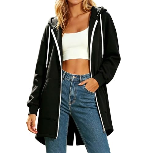 Sweatshirt à capuche doublé polaire idéal pour vos sorties décontractées