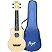 Flight, 4-String Travel Series Soprano Ukulele, Natural (TUS-35 NAT)