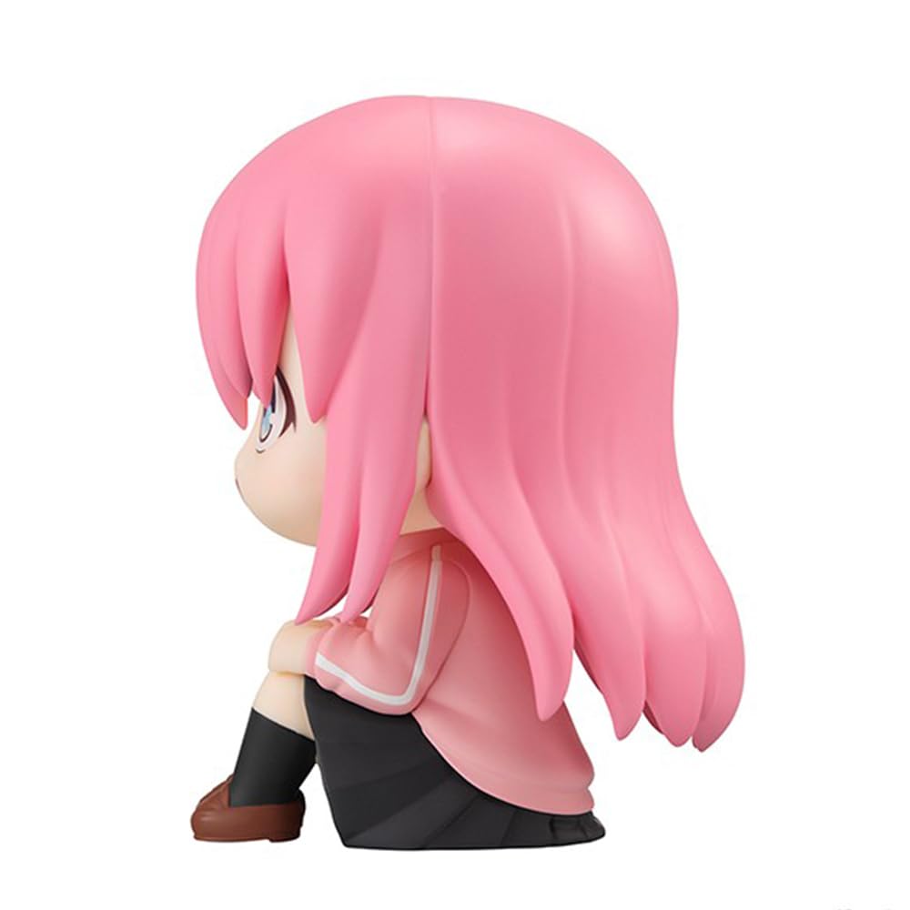 Zhongkaihua Bocchi The Rock Anime Figure Kita Ikuyo Q Figurine en argile Têtes mobiles et accessoires Mini statue Ornements Zhongkaihua Bocchi The Rock Anime Figure Kita Ikuyo Q Figurine en argile Têtes mobiles et accessoires Mini statue Ornements