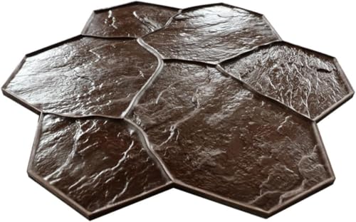 Tapis d'estampage en polyuréthane pour empreinte de béton durable