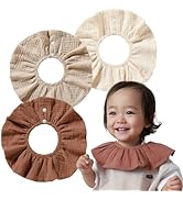 Amazon.co.jp: [Ella.] フリルスタイ 3枚セット 360° よだれかけ