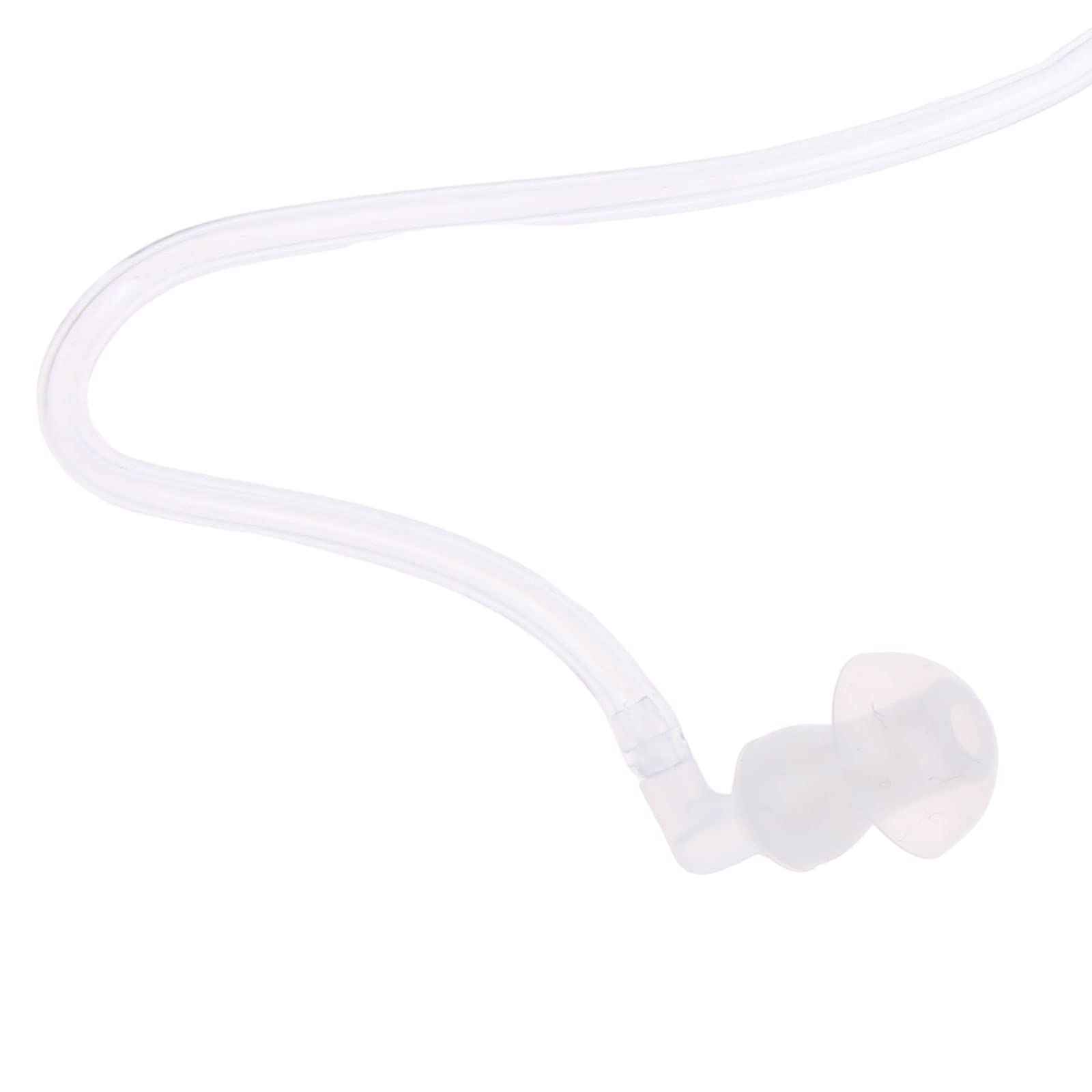Cuffie stereo con tubo d'aria da 3,5 mm, cuffie binaurali antiradiazione, cuffie binaurali con riduzione del rumore incorporate, doppie cuffie binaurali a prova di radiazione