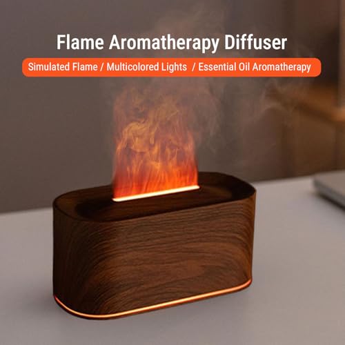 Difusor aromático eléctrico Fabater 220ml con efecto llama miniatura 2