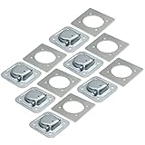 Pit Posse Cargo Trailer Recessed Pan D Ring Floor Rope Anchor Tie Down 6,000 Lbs. Breaking Strength...