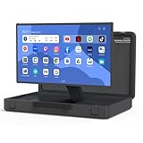 apolosign packgo 27-Inch Portable Entertainment System, Compact Suitcase Design Smart TV, Android OS, Bluetooth 3D Speakers, Built-in Battery 6H, Briefcase Screen Perfect for Travel & Parties (Gray)