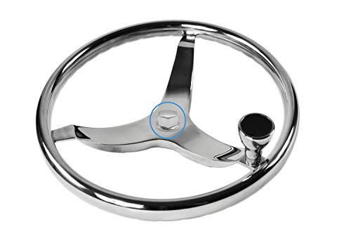 Marine City 316 Grade Polished Stainless Steel Thread Steering Wheel Mounting Nut 20-1/2 Inches For Marines – Boats – Yachts (Pack Of 1) #TOP7