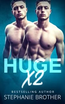 Paperback HUGE X2: A Twin Stepbrother MFM Menage Romance (HUGE Series) Book