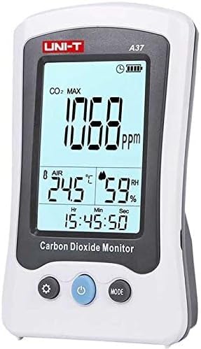 UNI-T A25M/A25D//A37 Air Quality Meters PM2.5 Meters Automatic Baseline Correction detect CO2 Concentration