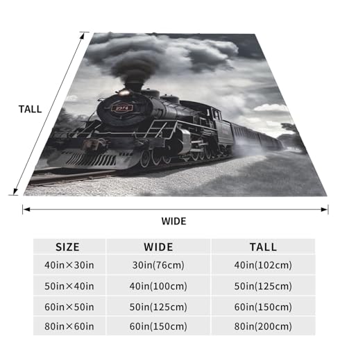 Couverture flanelle train microfibre de qualité supérieure douce lit toutes saisons
