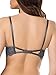 Smart & Sexy Women's Seasonal Signature Lace Push-up Bra Fashion Colors, Anthracite, 34C
