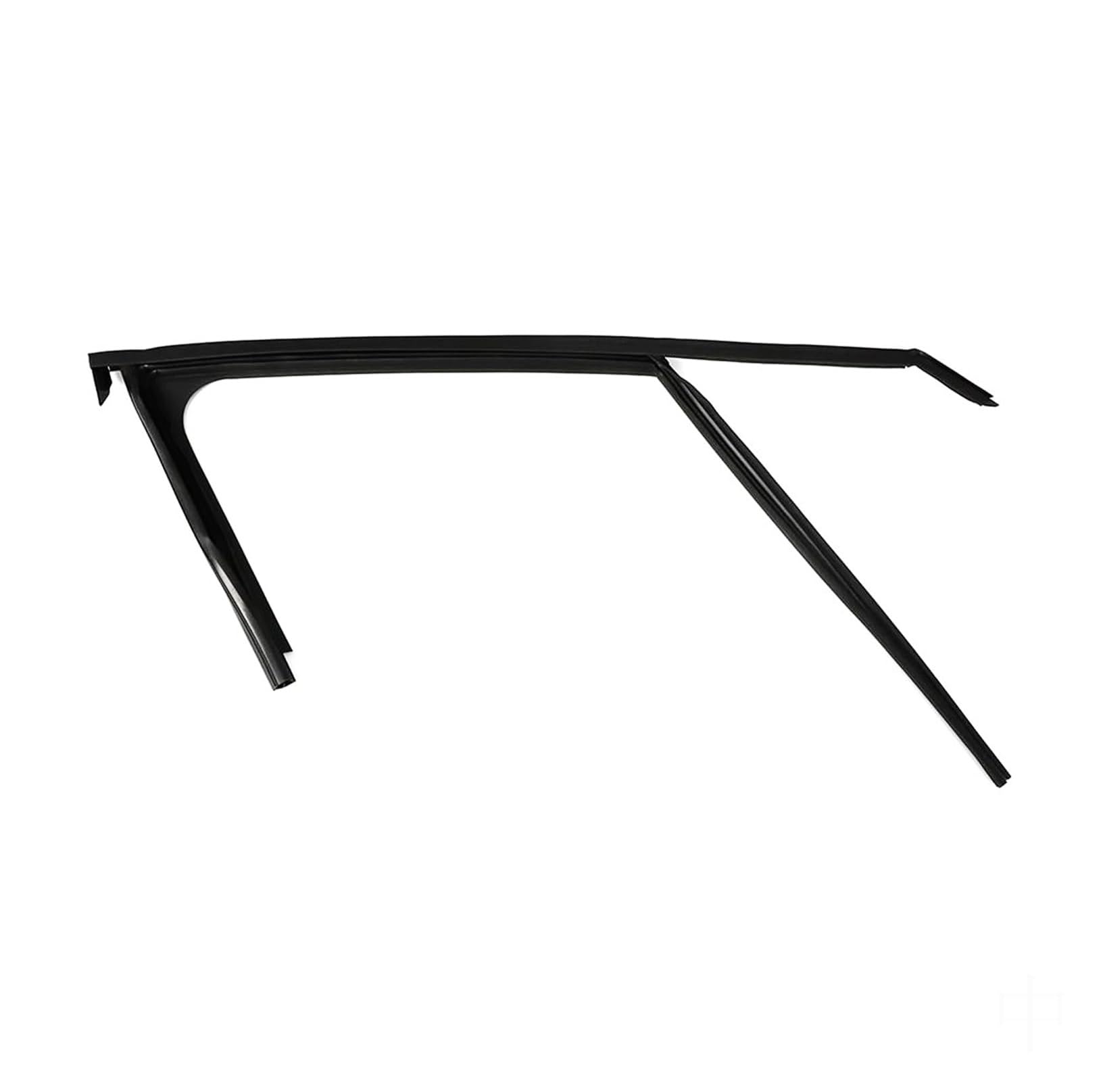 sigillante gomma auto Per Peugeot 2008 Striscia di guarnizione in gomma per finestrino, guida per alzacristalli, scanalatura, protezione antifango, 4 pezzi | Front right