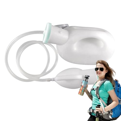 Urinoirs Pour Hommes, Urinoir Unisexe 68 Oz Avec Couvercle Et Poignée, Pot Portable Pour Hommes Femmes Camping En Plein Air, Randonnée, Voyage En Voiture, Embouteillage, Urinoir Portable Pour Voyage E
