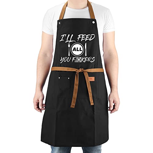 Gifts For Men Women, Birthday Gifts For Dad Mom, Funny Cooking Aprons For Mother's Day Father's Day, Gag Gifts For Husband, Wife, Boyfriend, Girlfriend, Gifts For Christmas Thanksgiving, Bbq Apron #TOP5