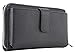 Michael Kors Jet Set Zip Around Phone Holder Wallet Wristlet (Black)