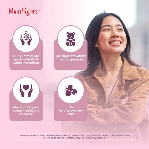 organic menstrual support gummies by maryruth39s  for the relief of common symptoms of premenstrual syndrome  pms support  premenstrual mood support  usda organic  non-gmo  vegan  30 servings