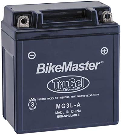 BikeMaster TruGel Battery MG3L-A for Honda XL350R 1984-1985
