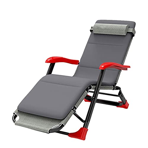 Chaise inclinable pliante zero gravity anti mal de dos largeur 66 cm - 2