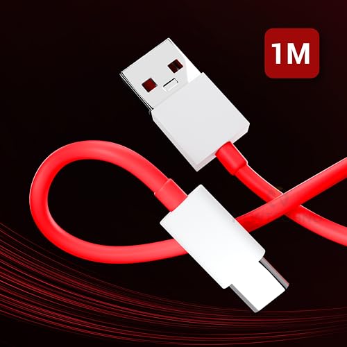 Image of 30W Type C Charging Cable For OnePlus 8T 8 8Pro 7 Pro / 7T / 7T Pro Nord (USB Typs C Cable),1m,Red