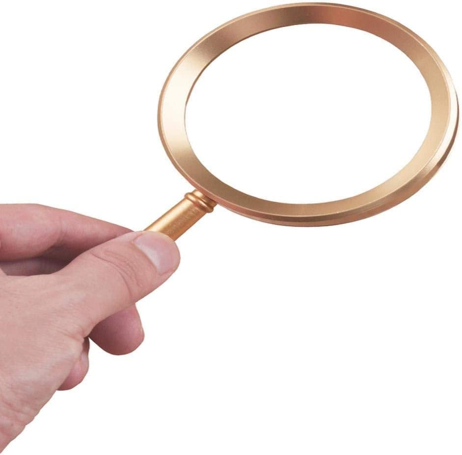 Loupe à main 20X haute clarté avec lentille de 90mm pour une lecture ultra nette