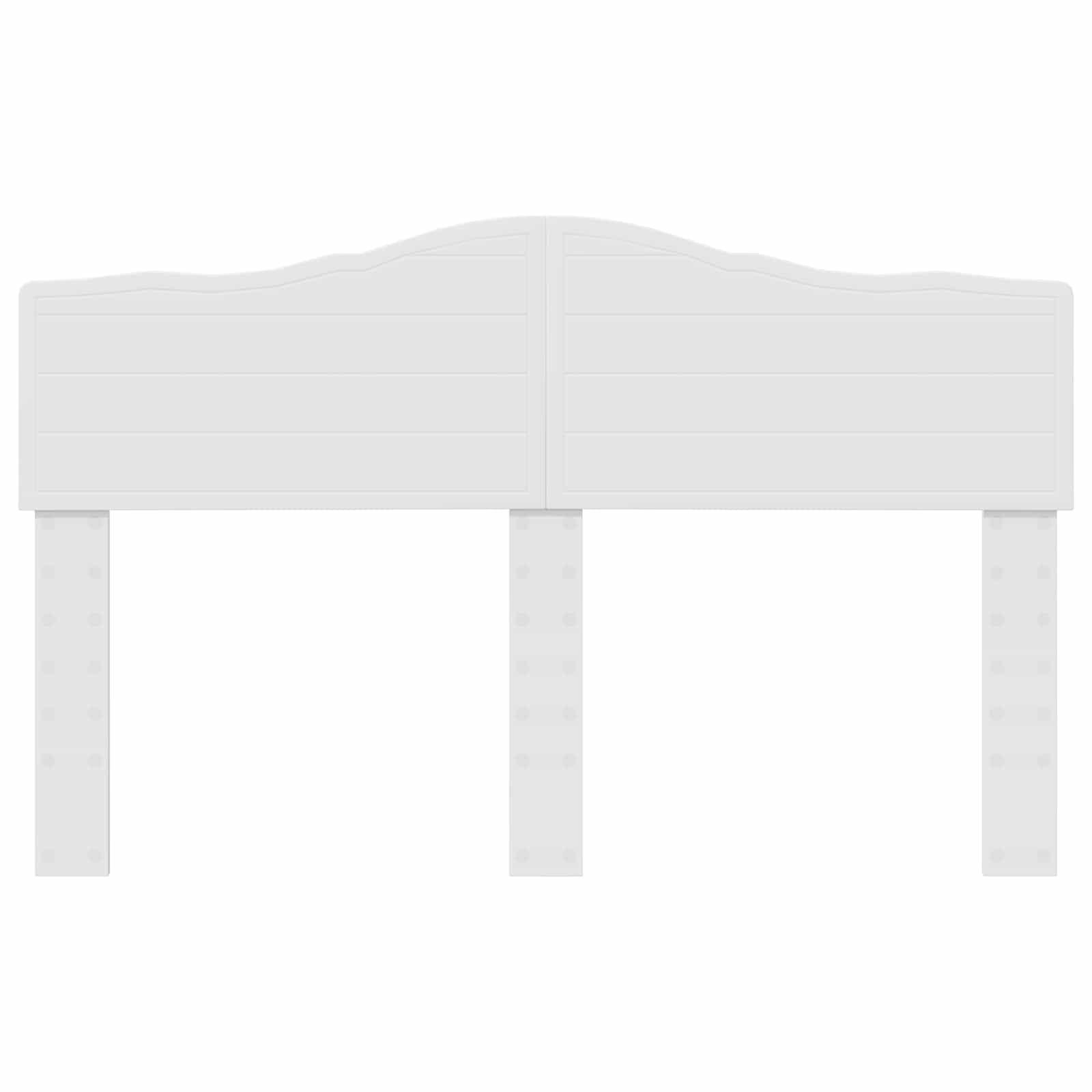 Cabecero blanco de madera de 163 x 90 cm moderno cabecero de cama para dormitorio con fácil montaje y acabado de fácil cuidado con accesorios a juego para marco de cama y montaje en pared