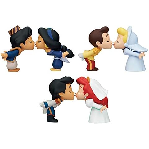 Takara - Komplettset 3 Paare Jungvermählten-Kollektion Ariel Cinderella Jasmine Gashapon Cover