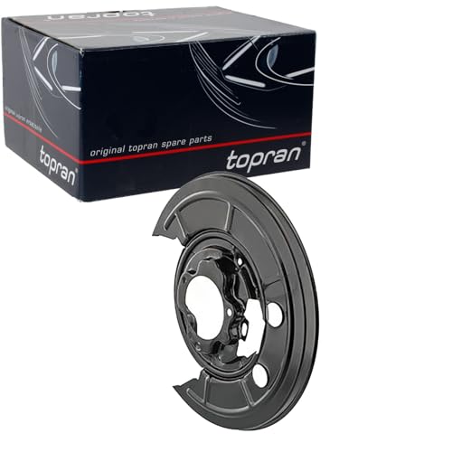 TOPRAN Deflector disco de freno 724 053 trasero izquierdo