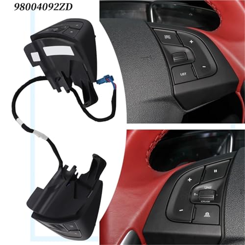 Bouton de commande audio pour volant automobile avec réglage précis du volume - 3