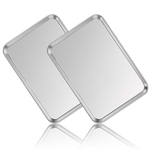 Deedro Backblech-Set aus Edelstahl, 2 Stück Cover