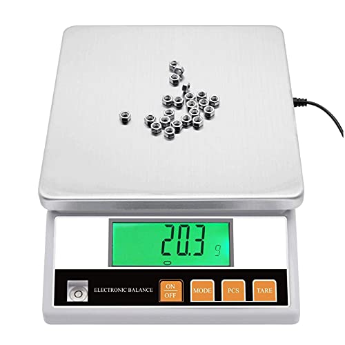 Báscula electrónica portátil de alta precisión 6000g/0.1g miniatura 1
