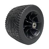 predolo Ersatzräder für Faltbare Bollerwagen, strapazierfähig und leistungsstark, Durchmesser 6,7 Zoll, für Strandwagen