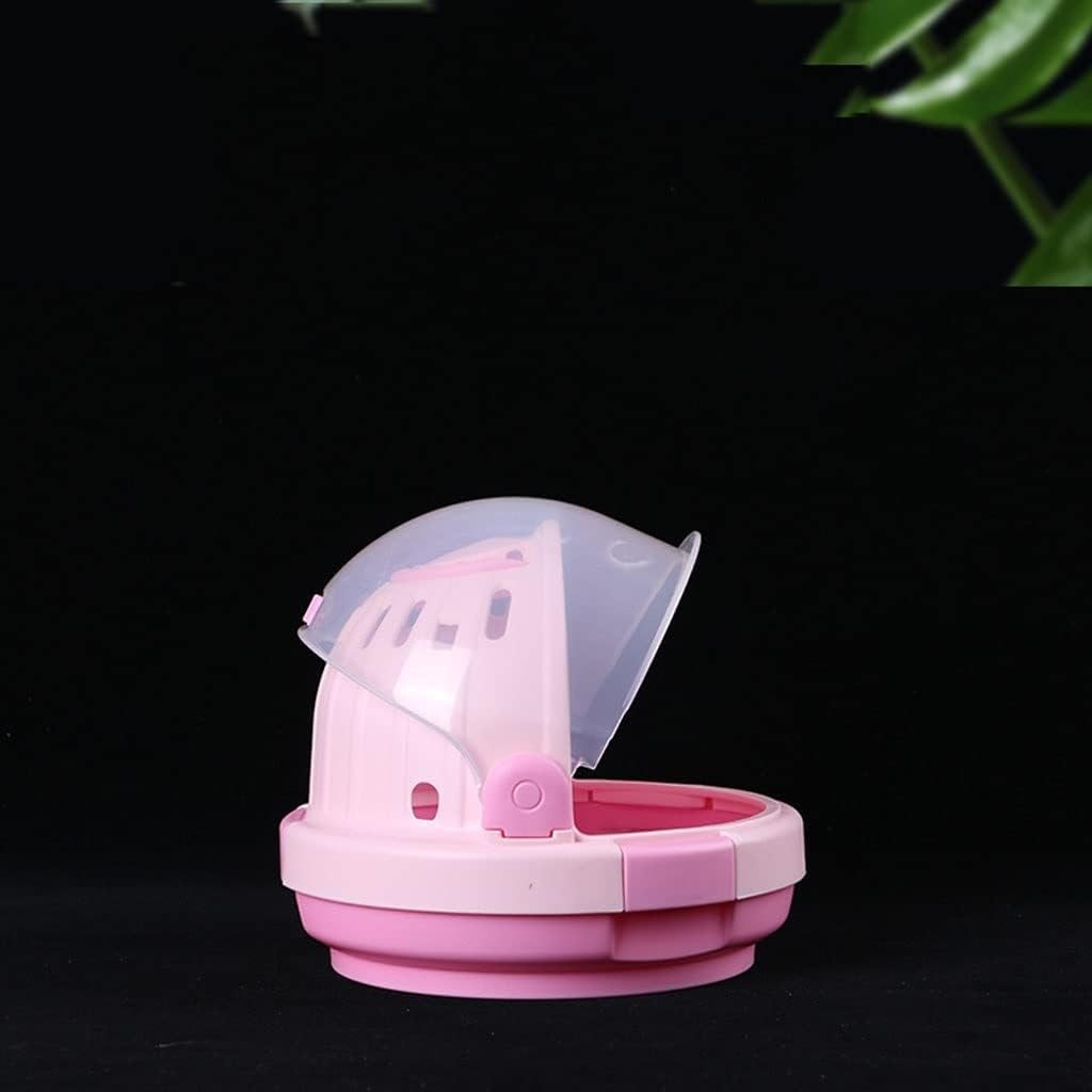 Big Bird Cage Portable Bird Cage Hanging Birdhouse Cage Habitat Pet Bird Cage Suitable for Small Parrots and Love Birds Parakeet Cage(A)