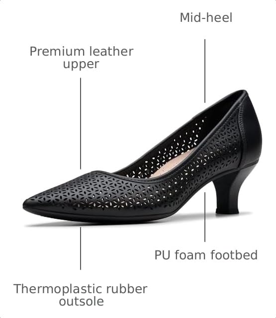 Image of Clarks Womens Kepley Sky Pump Shoe
