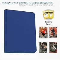 Blaues doppelseitiges Sammelkartenalbum mit über 1000 Taschen für MTG & TCG – Ansicht 3