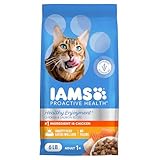 IAMS Healthy Enjoyment Dry Cat Food Chicken & Salmon Recipe, Cat Food Dry Recipe, 6 lb. Bag