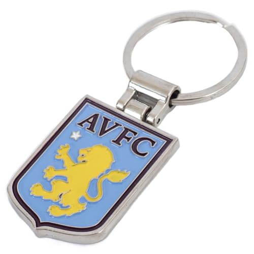 Aston Villa FC Crest Shaped Keyring