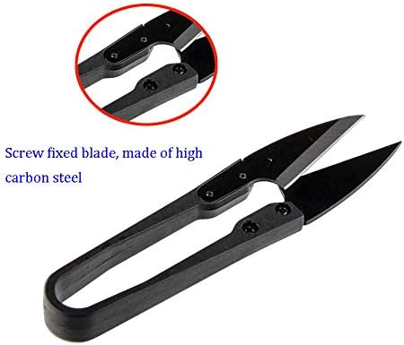 CEEYSEE 3Pcs High-Carbon Steel Sewing Scissors Yarn Thread Cutter Small Snips Trimming Nipper for Stitch DIY(KJD)