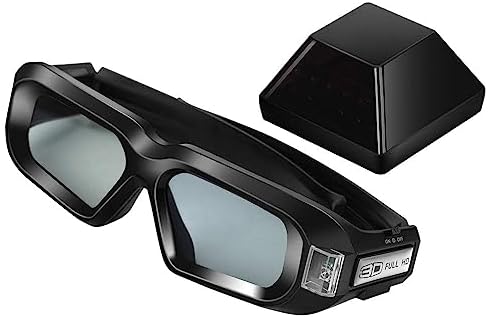 mamre Wireless 3D Stereo Glasses Kit with Emitter for nVIDIA Graphics Card (3D Vision Kit)