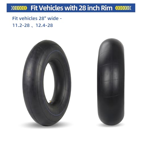GICOOL 11.2-28/12.4-28 Butyl Inner Tube, TR218A Valve Stem, 1 Pack by GICOOL - Used condition - Image 2