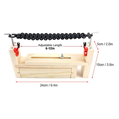 Fabricante de pulseira, Romacci Criador de pulseira Paracord ajustável com Cords Bukles Criador de p