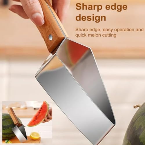 Cortador de sandía multifuncional acero inoxidable miniatura 5