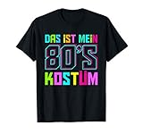 Das ist Mein 80er Kostüm. Stil I Ich Liebe die 80er Das ist das Perfekte Geschenk für alle die sich gerne an die bunten 80ger Jahre erinnern. Ziehe dieses T-Shirt bei der nächsten 80 Mottoparty an und ziehe alle Blicke auf dich. Ich Liebe die 80er