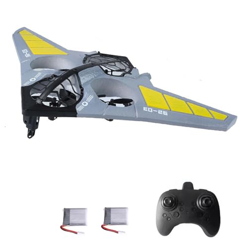 GoolRC RC Plane Remote Control Airplane, B-2 Stealth Bomber RC Fighter, 2.4GHz 2CH RC Airplane, Foam...