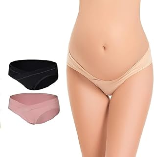 SHAPERX Low Waist Pregnancy Panty – Under Belly Seamless &amp; Comfortable Maternity Underwear